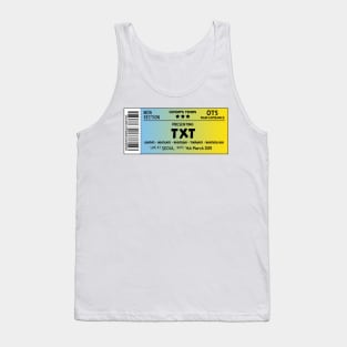 TXXT Concert Ticket Tank Top